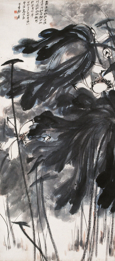 张大千作品欣赏(5)
