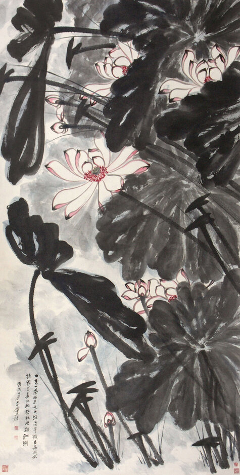 张大千作品欣赏(6)