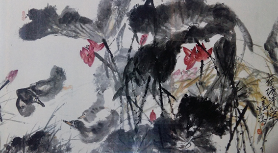 白如海作品《清香逾远》