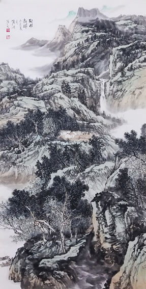 陈复兴作品《鄂南新绿》