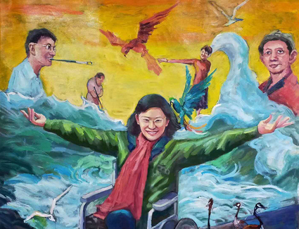 刘亚明作品10《榜样的力量》