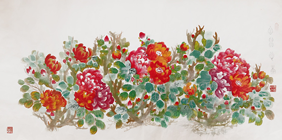 马爱红国画作品3