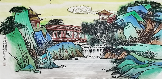 王有民作品12《美声悠扬传四方》
