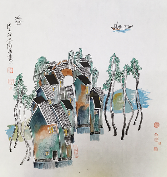 章志华作品1《春》