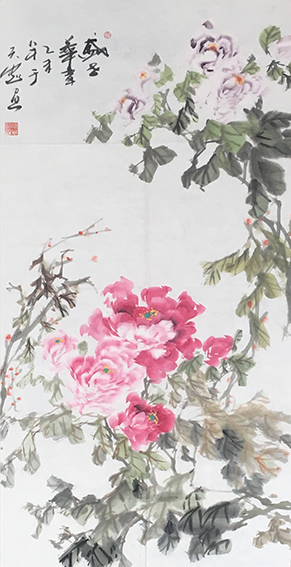 于天忠作品12《盛世华章》