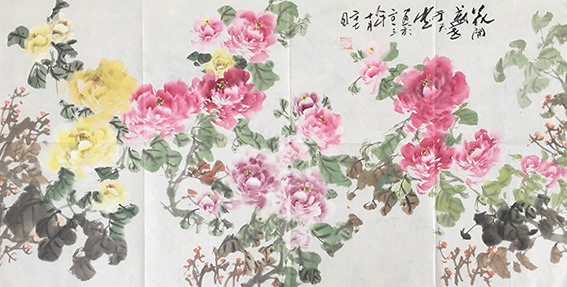 于天忠作品2《花开盛世》