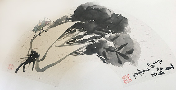 于天忠作品4《百财图》