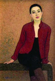 红衣女孩