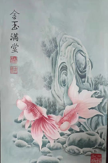胡国民作品5《金玉满堂》