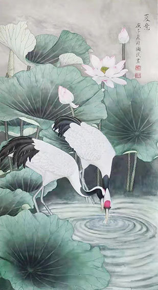 胡国民作品6《夏意》