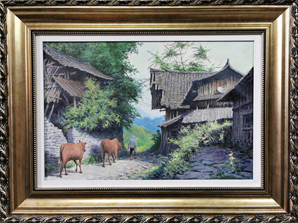 赵竟城作品6《铜仁小景》