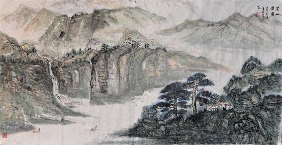 李英华作品6《苍山雲藹》