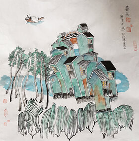 章志华作品20《春天》