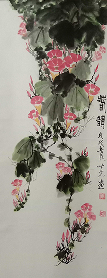 唐世恭作品20《春韵》68×136cm