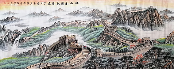 熊汉武作品19《江山永固春常在》