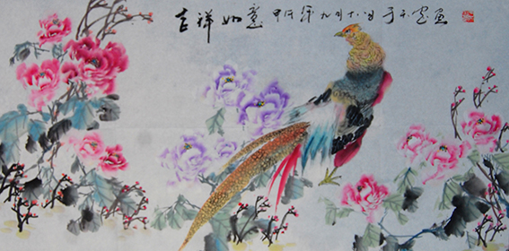于天忠作品8《吉祥如意》