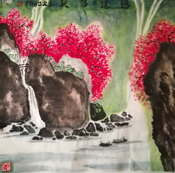 白桂芹作品5《鸿运当头》