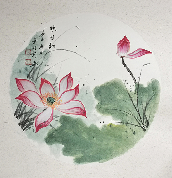 叶明训作品5《映日红》