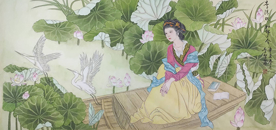 李智泉作品《李清照》