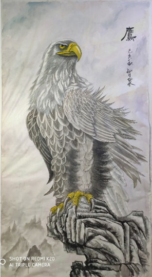 李智泉作品《鹰》