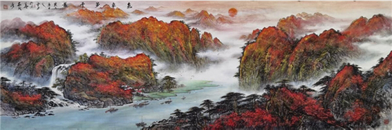 安茂水作品《气象万千》