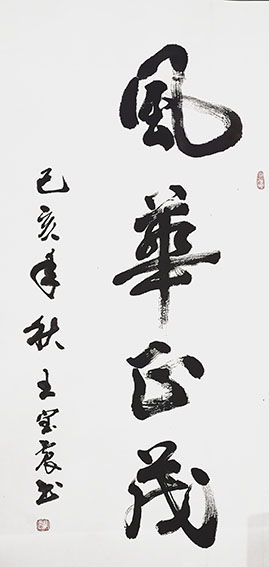 王宝震作品《风华正茂》