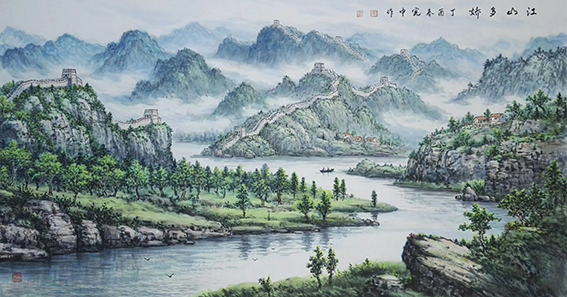 裴宪中作品5《江山多娇》