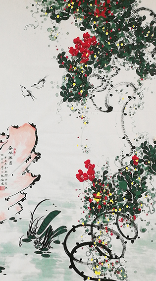 肖宗林作品1《春风家园》