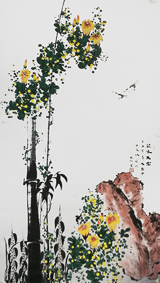 肖宗林作品3《花海天空》