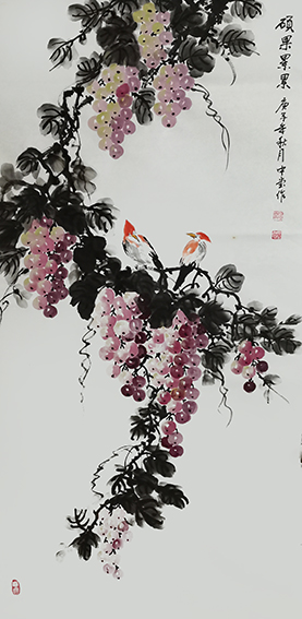 胡中堂作品11《硕果累累》