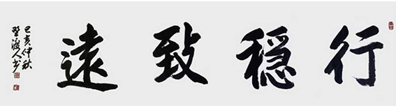 佘守国作品《行稳致远》