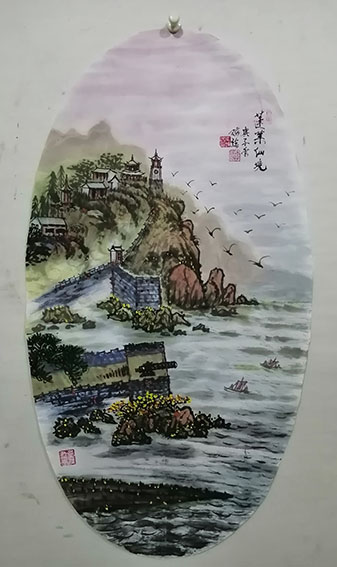 李瑞强作品3《蓬莱仙境》