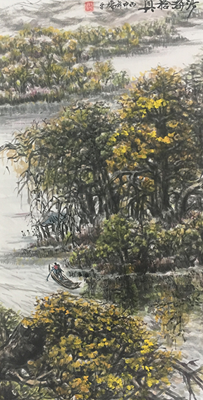 杨平作品20《沙海拾贝》