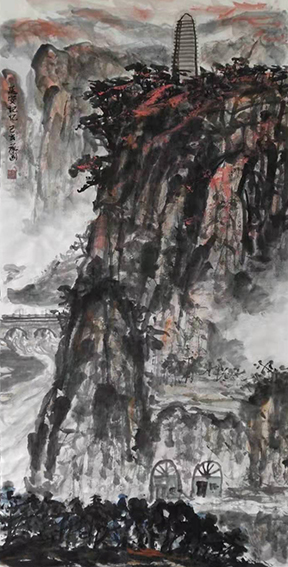 张承国作品3《延安记忆》