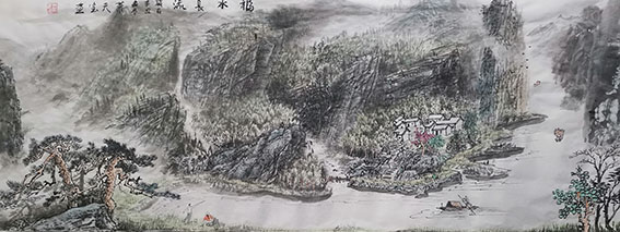 肖天宝作品2《福水长流》