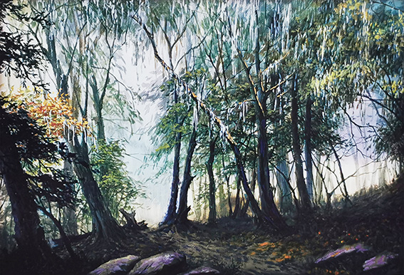 赵竟城作品《茶马古道》