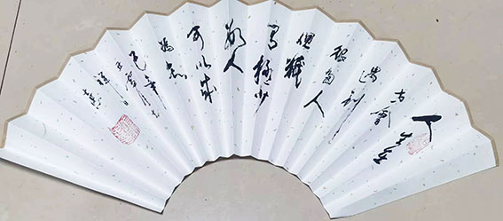 顾士忠作品10《扇面》
