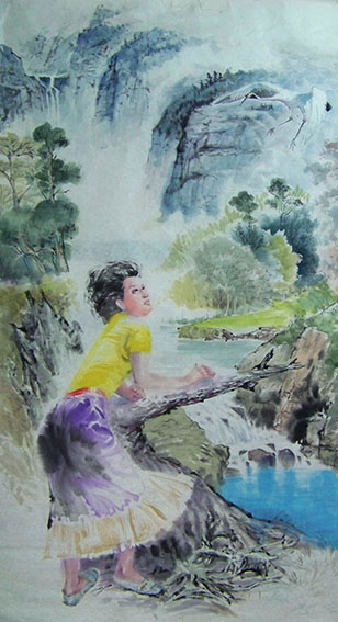 冯海江作品7《欲飞》