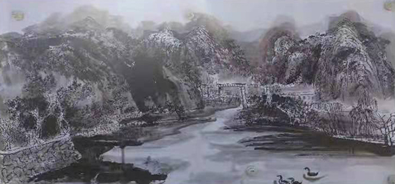 袁陆华作品14《凤仪晨曦》