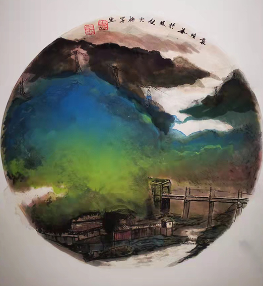 袁陆华作品8《凤仪春色》