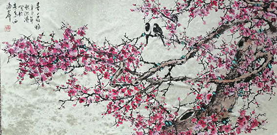 张洪济作品10《喜上眉梢》