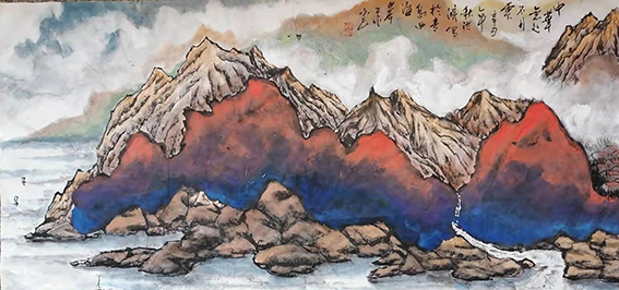 张洪济作品6《中华无处不丹雫》