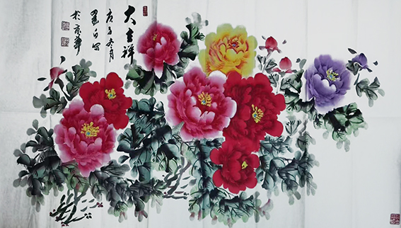 褚拴海作品15《大吉祥》