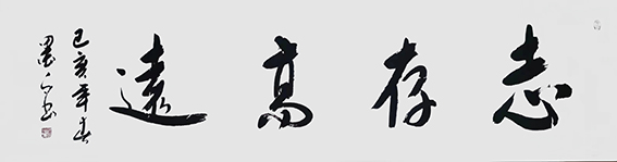褚拴海作品20《志存高远》