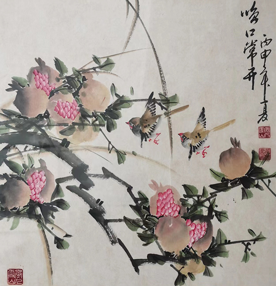 胡会作品《笑口常开》