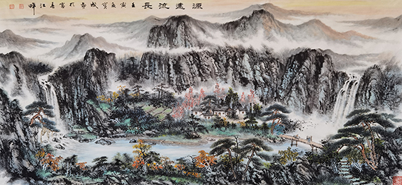 胡宝成作品16《源远流长》