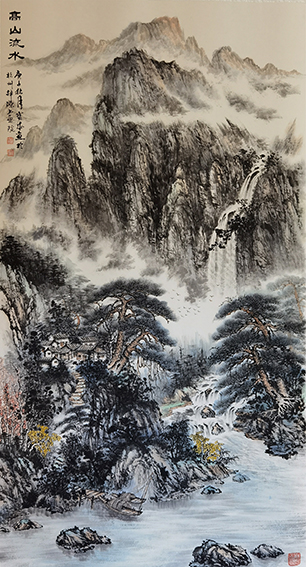 胡宝成作品1《高山流水》