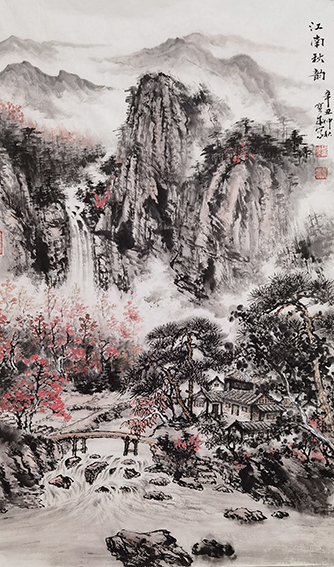 胡宝成作品8《江南秋韵》