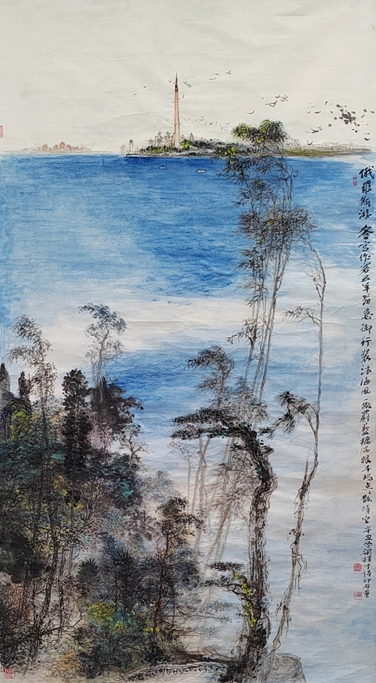 梁桂才作品《俄罗斯游》