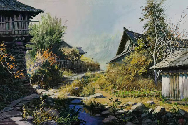 《故乡晨光》